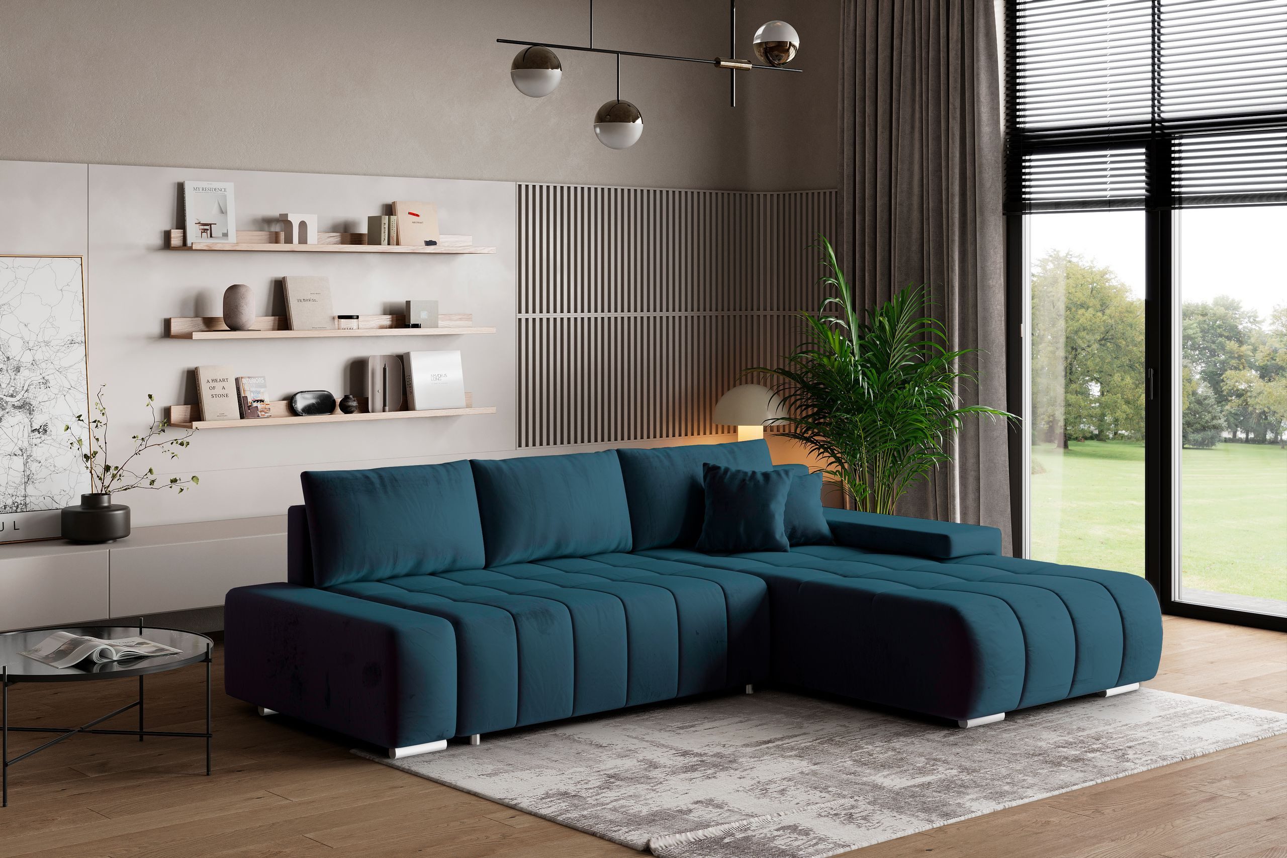 Masseno Ecksofa ALESE mit Schlaffunktion L-Form, günstig online kaufen