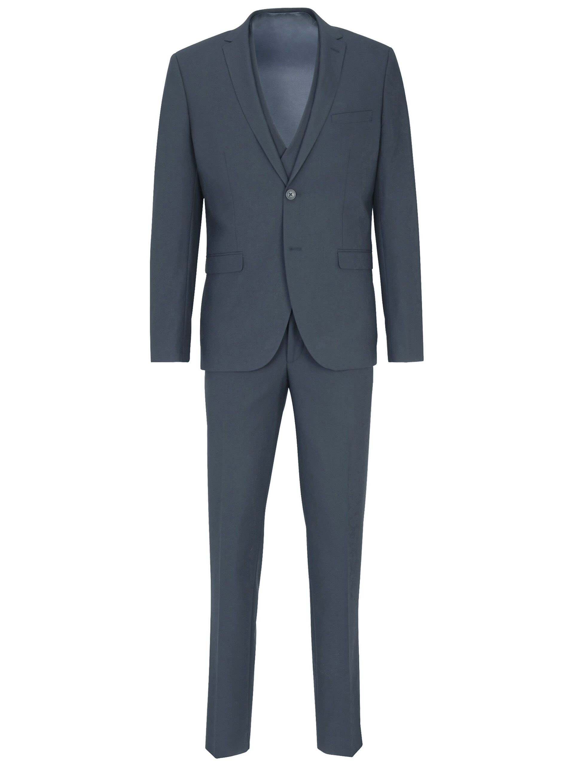 SteffenKlein Anzug Slim-Fit (3-tlg) günstig online kaufen