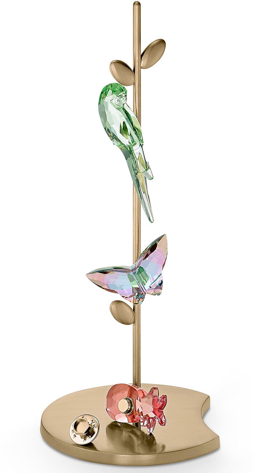 Swarovski Dekoobjekt »Jungle Beats Schmetterling Magnet, violett, klein, 5572153« (1 Stück), Swarovski® Kristall-HomeTrends