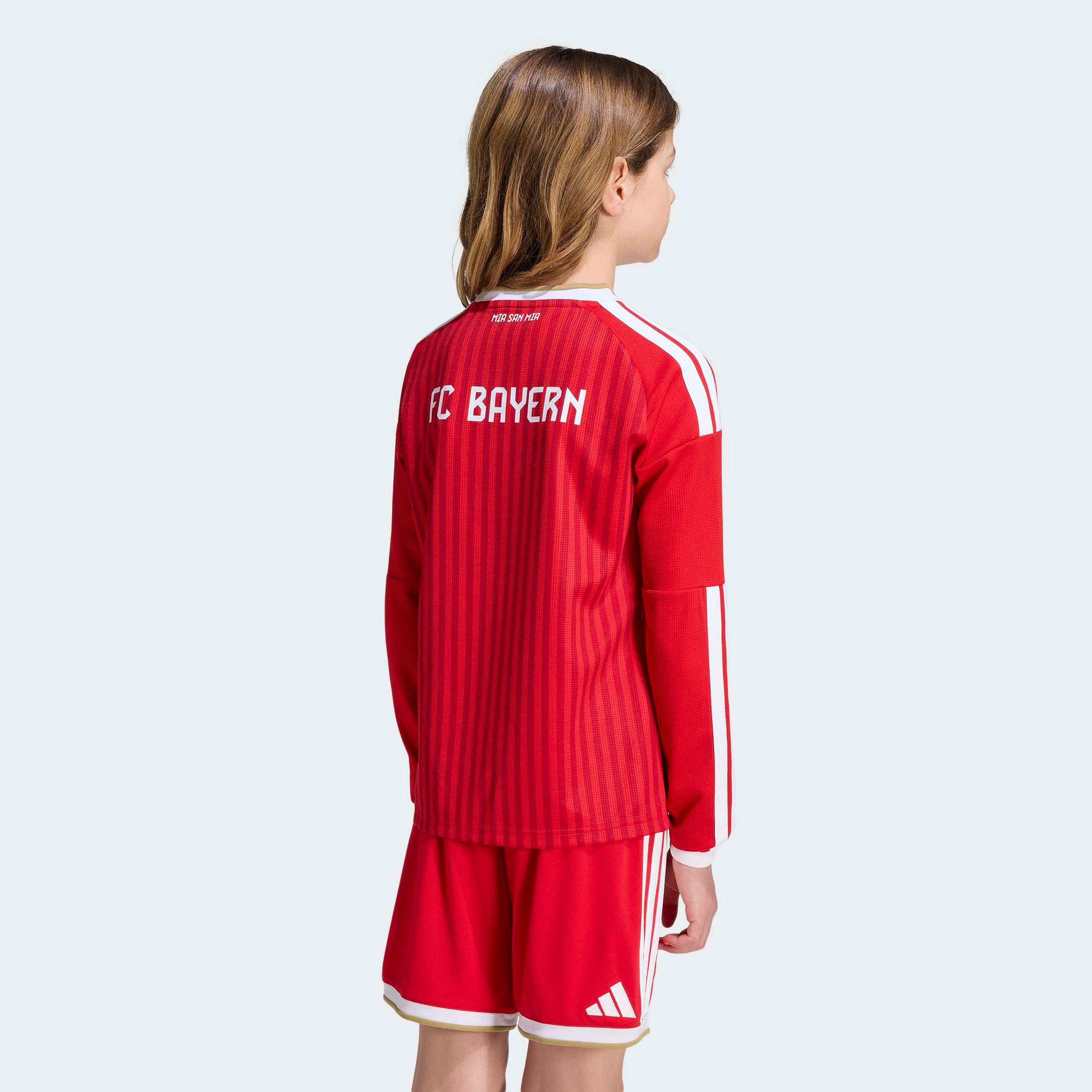 adidas Performance Fußballtrikot FCB H JSY YL für Kinder, mit Climacool® Technologie, mit Rundhalsausschnitt