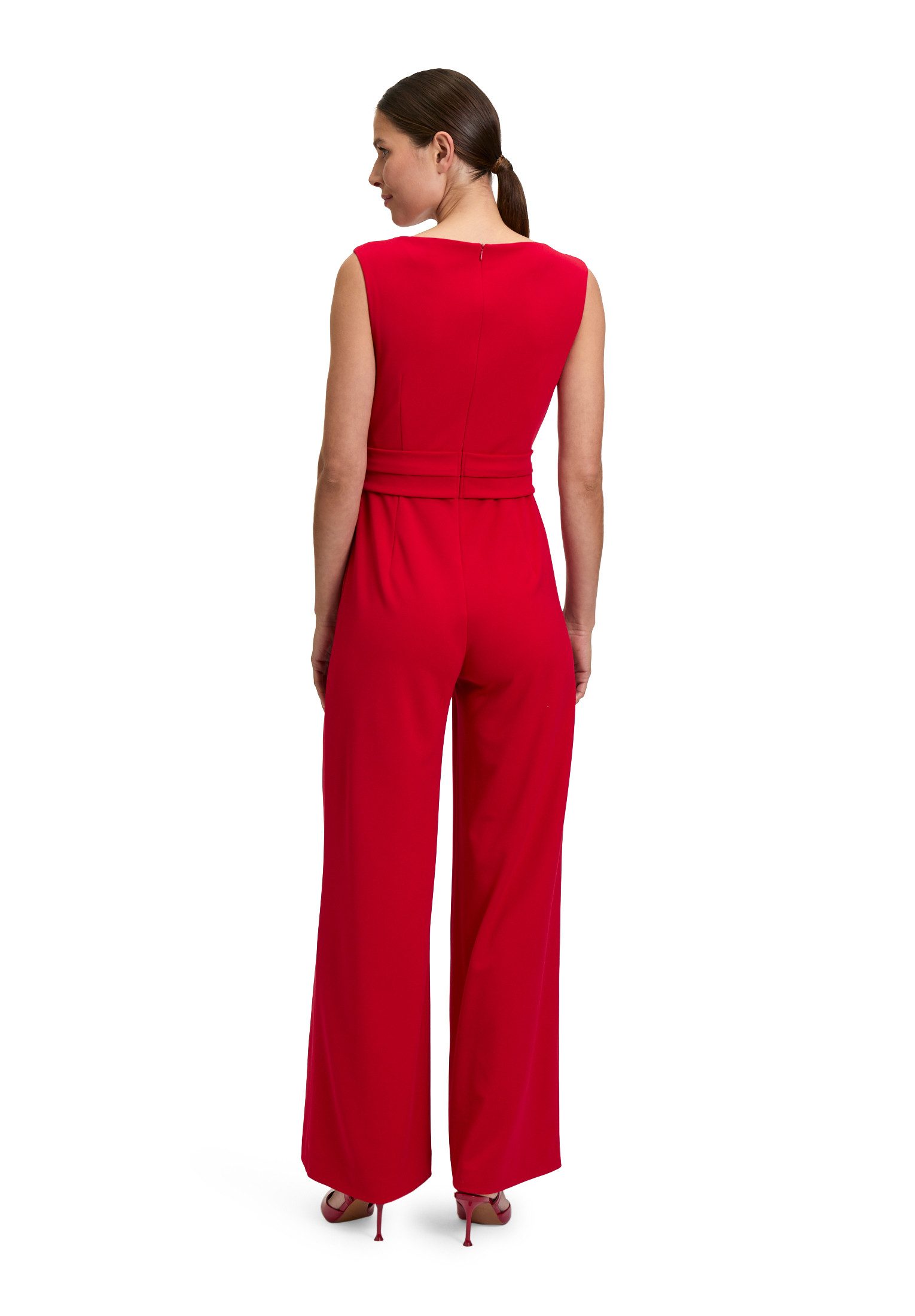 Vera Mont Overall Damen mit weitem Bein (1-tlg) Bunddetail