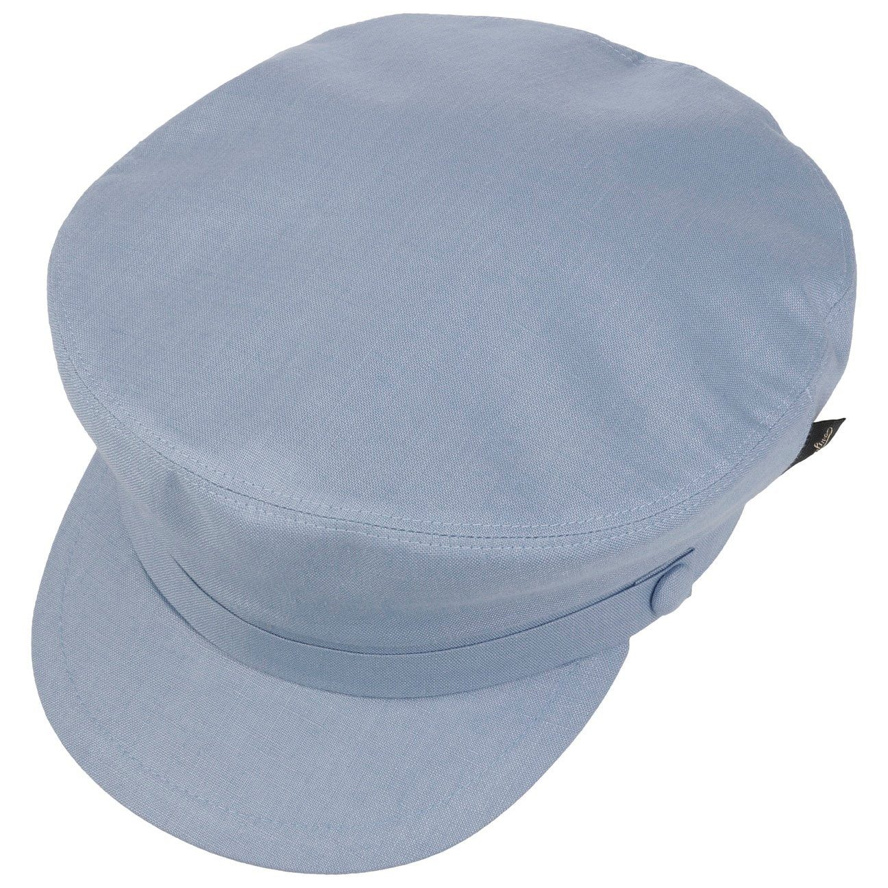 Borsalino Ballonmütze (1-St) Elbseglermütze mit Schirm, Made in Italy
