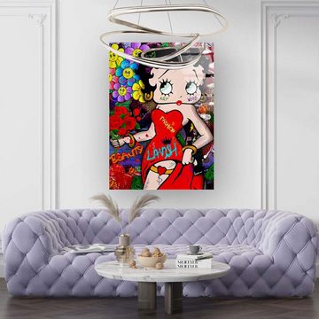 ArtMind XXL-Wandbild BETTY BOOP, Premium Wandbilder als Poster & gerahmte Leinwand in verschiedenen Größen, Wall Art, Bild, Canva