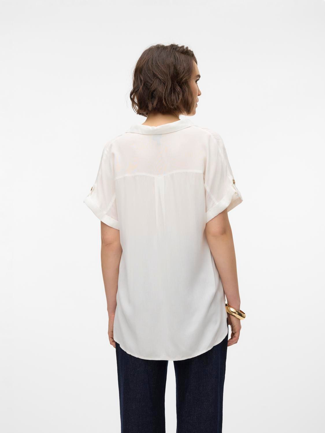 Vero Moda Hemdbluse VMBUMPY S/S SHIRT günstig online kaufen