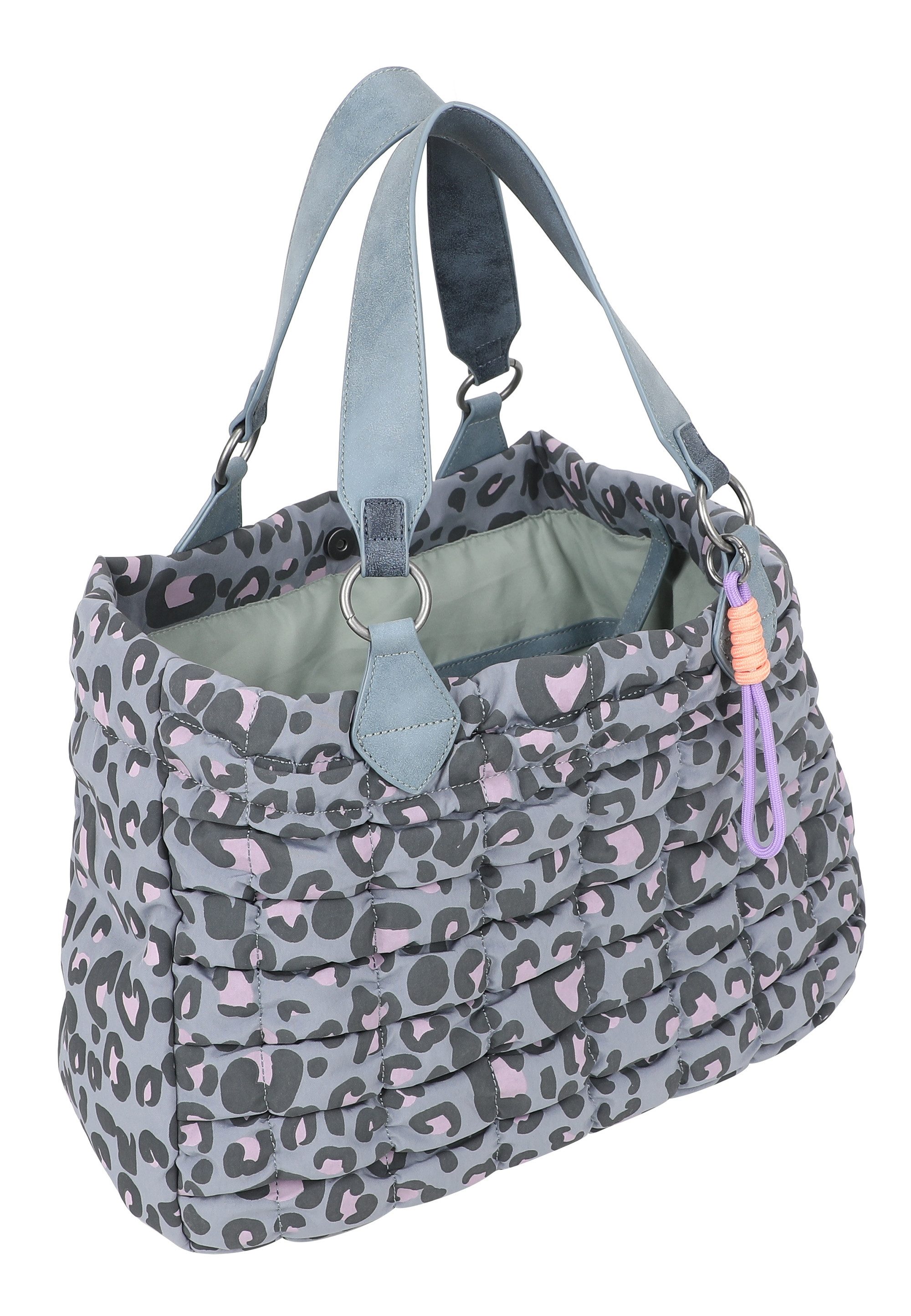Fritzi aus Preußen Henkeltasche Leo Bubble Soft Anthra, mit tollem Griff und großen Füllvolumen