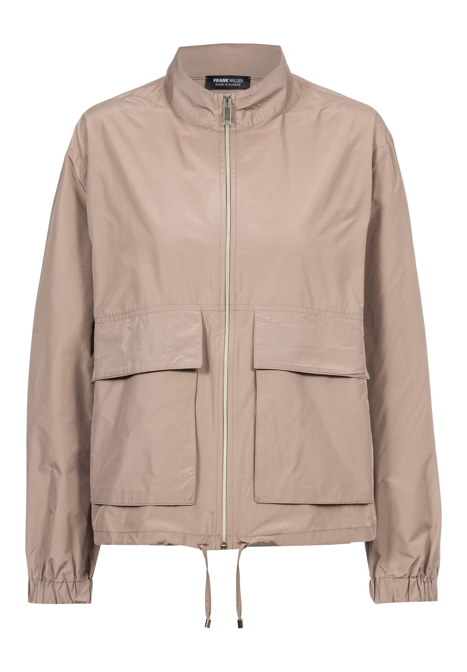 FRANK WALDER Jackenblazer mit Kordelzug am Saum