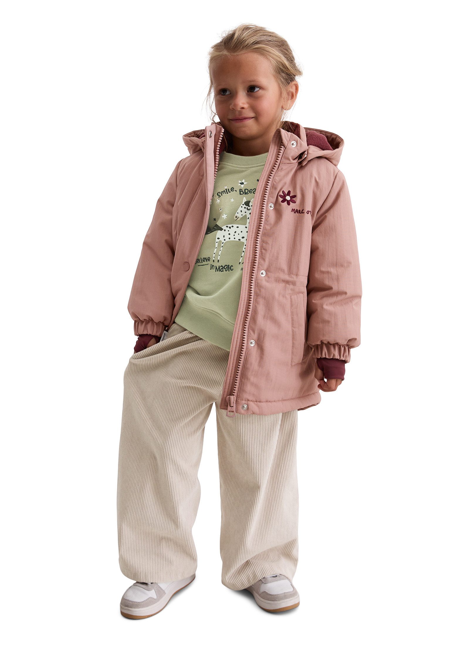 Marc O'Polo Outdoorjacke mit weichem Fleecefutter