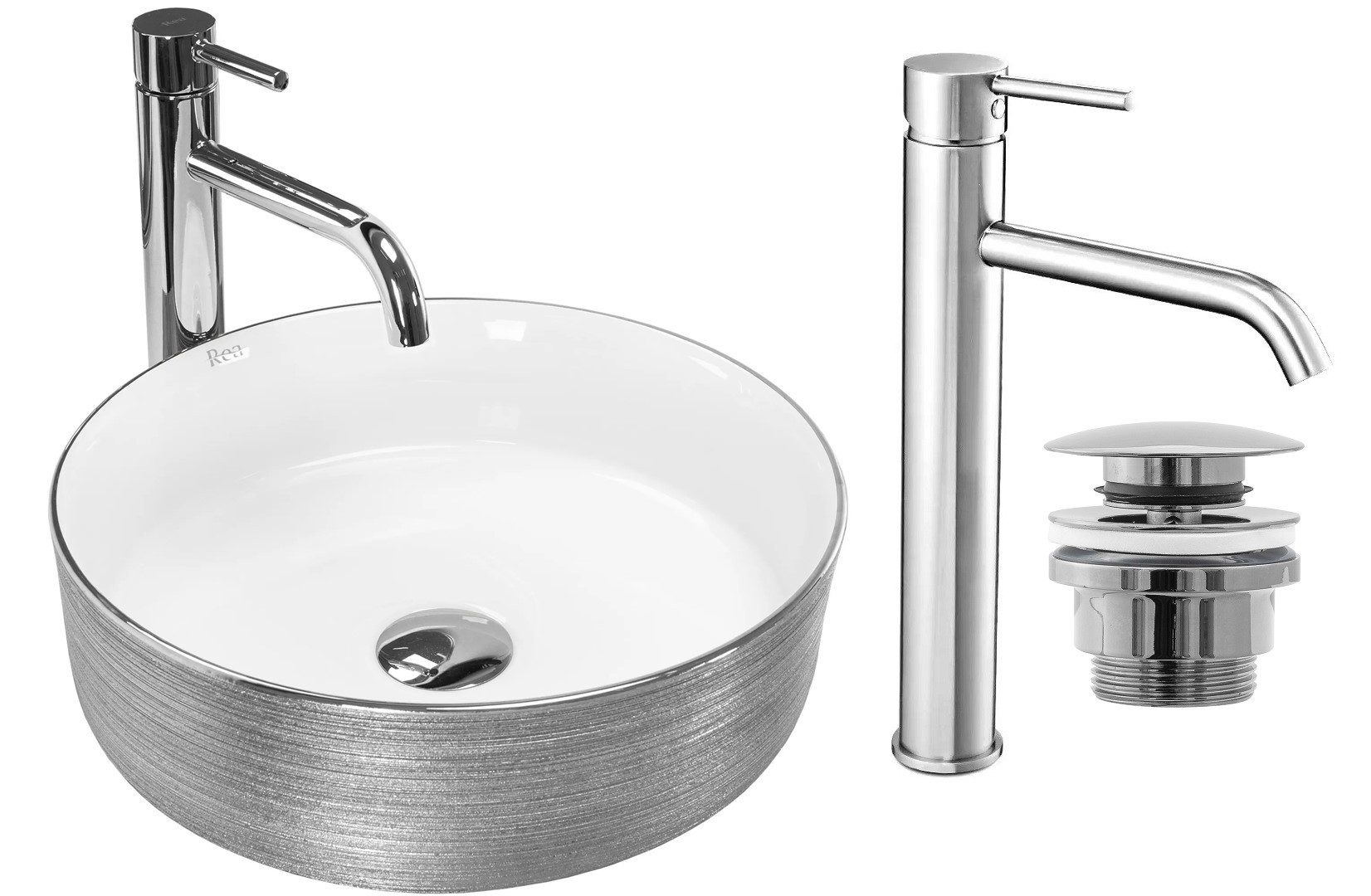 GTM Design Aufsatzwaschbecken Modern Waschbecken ohne günstig online kaufen