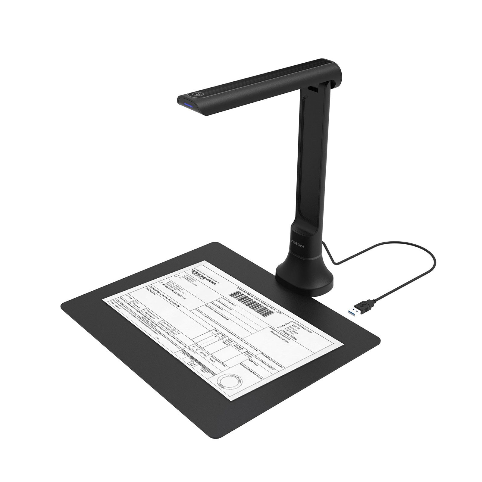 Viisan Hochauflösender Buchscanner, Dokumentenscanner Dokumentenscanner