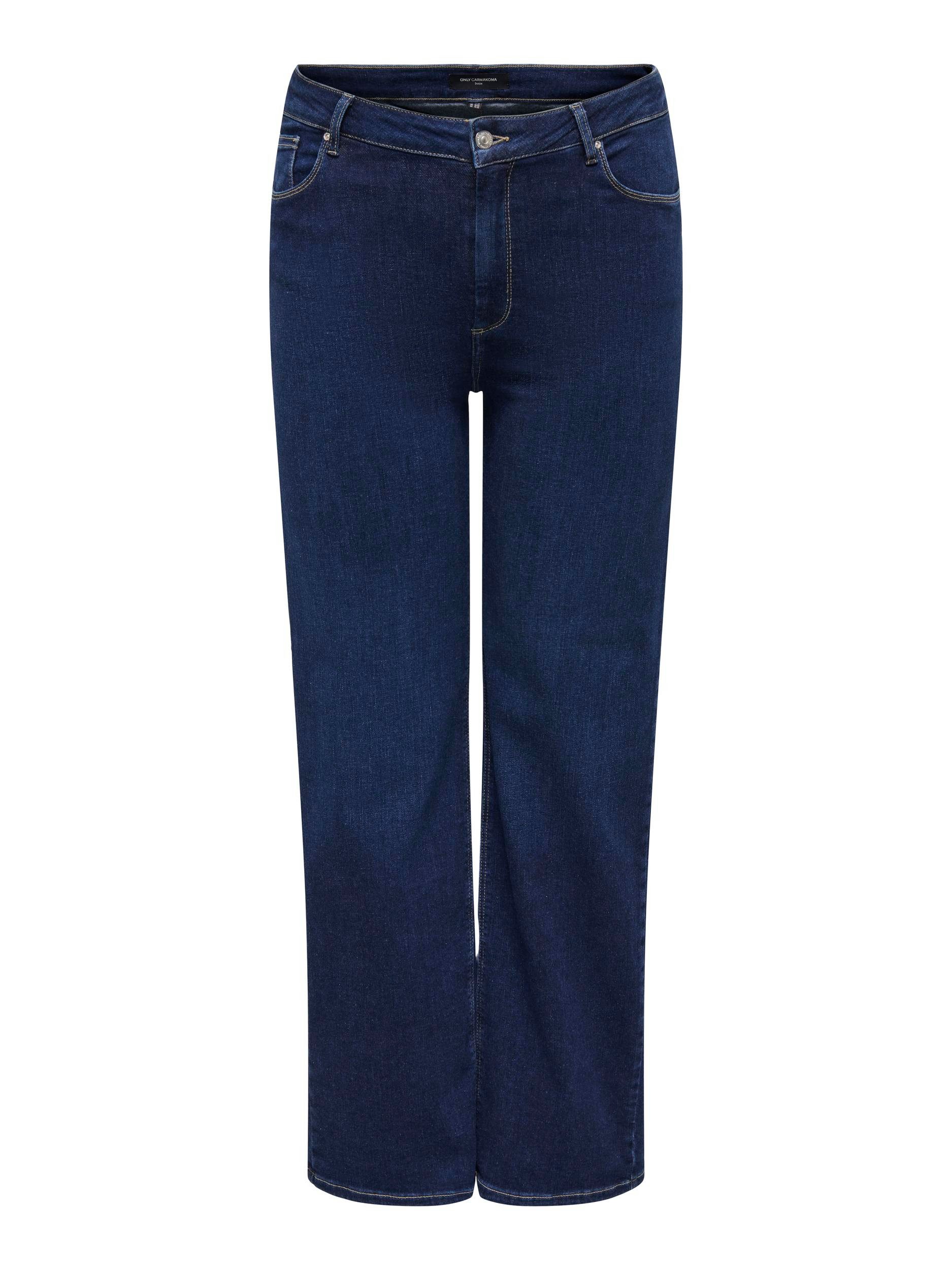 High-waist-Jeans CARWILLY HW WIDE JEANS CRO NOOS