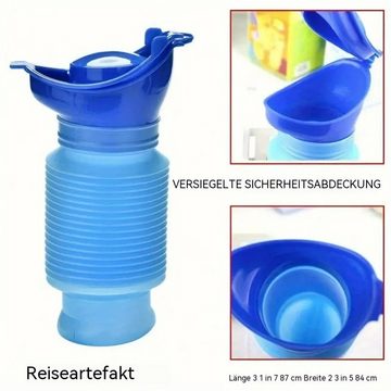 RefinedFlare Urinal 1 Packung umweltfreundliche,Auto-Urinal, (2-tlg., kompakt, tragbar, wiederverwendbar für Reisen)