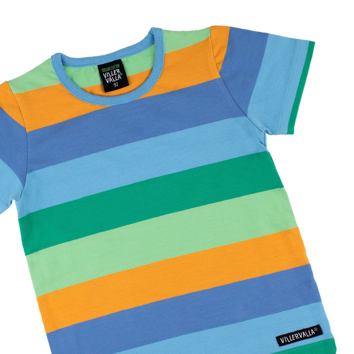 Villervalla T-Shirt 0079AWA Unisex Kinder (1-tlg) Shirt, Oberteil, Leibchen, Funktionsshirt, Shortsleeve Shirt