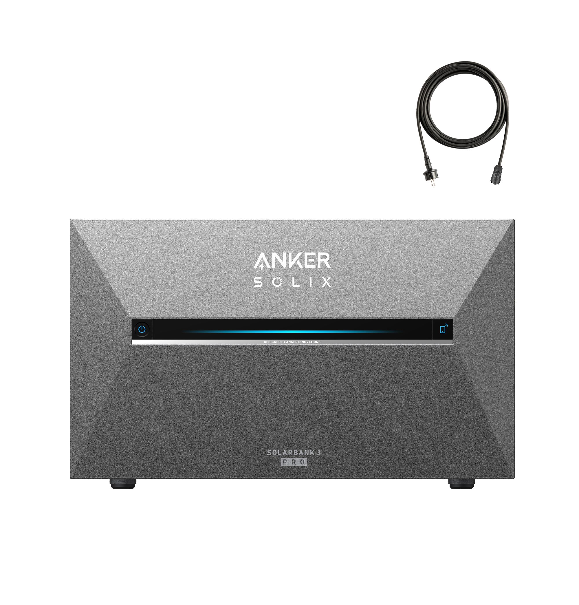 Anker Solarmodul Anker SOLIX Solarbank 3 E2700 Pro, 4 MPPTs (3600W), (1-St), 4 MPPTs