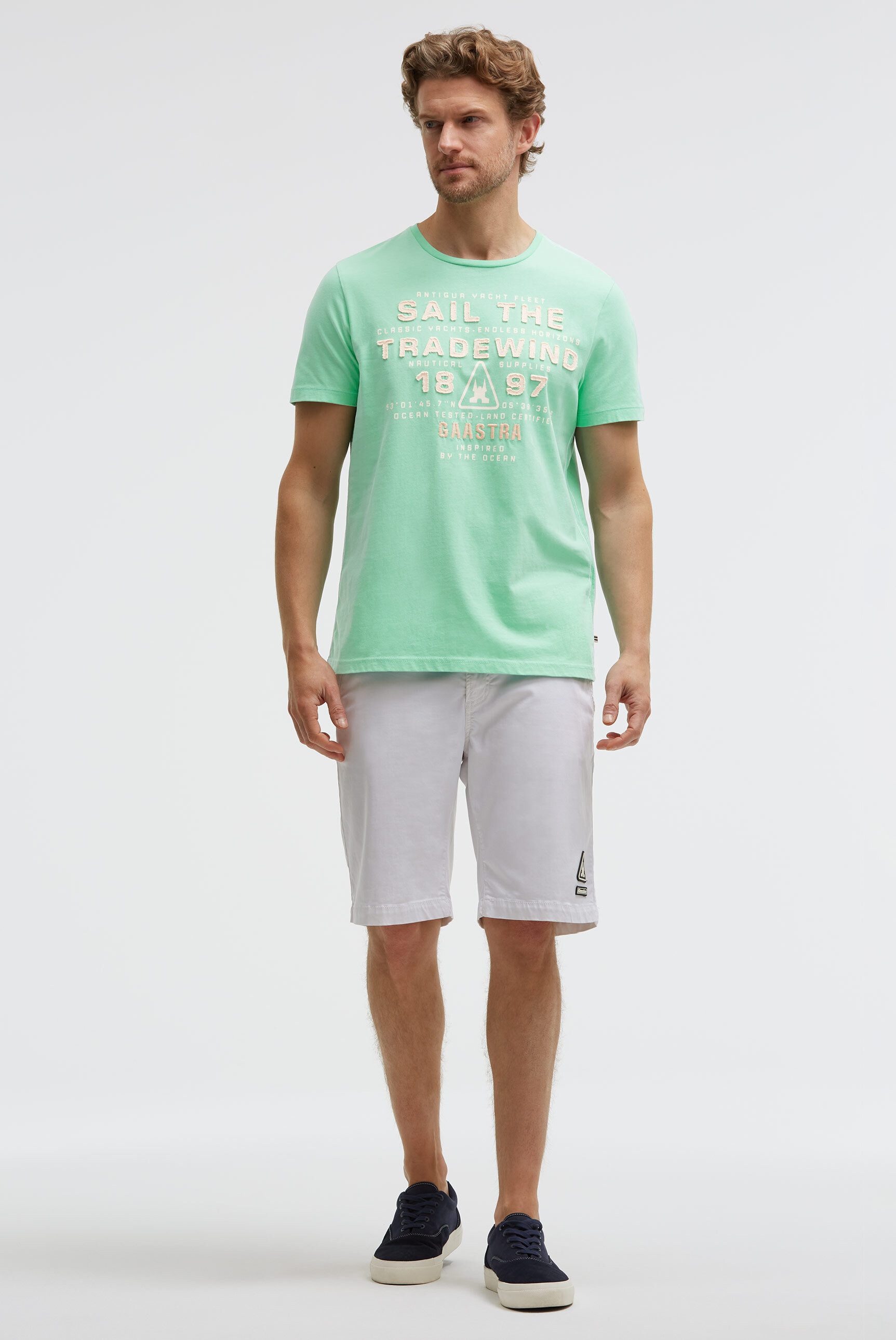 Gaastra Rundhalsshirt mit Necktape