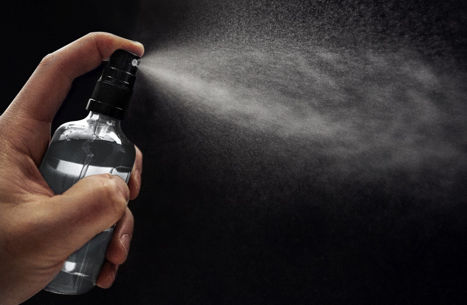 Oputec Zerstäuberflasche 5 x 30ml Klarglas-Sprühflaschen, Pumpspray mit Zerstäuber + Etiketten (Sparset, 5 x 30ml) – Bild 3 von 4