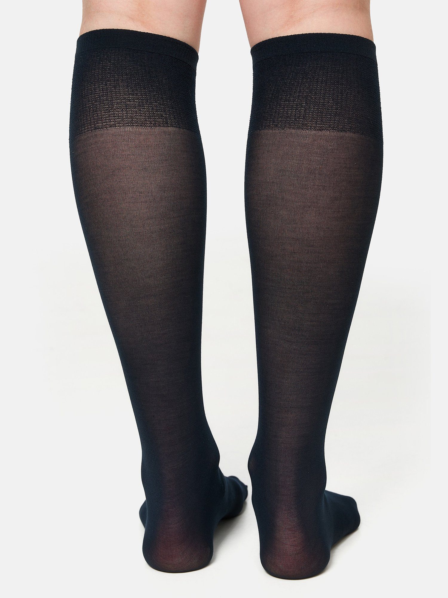 Nur Die Kniestrümpfe Cotton 60 DEN Damen (1er/3er/6er/9er Pack, 1-Paar) Knie-strümpfe thermo-socken overknee