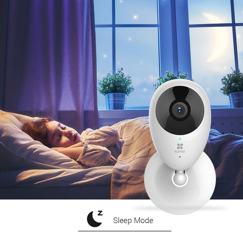 EZVIZ Indoor Kamera C2C PRO Indoor Cube Kamera (1-tlg., 1920*1080 Pixel, 135 Grad, Nachtsicht)