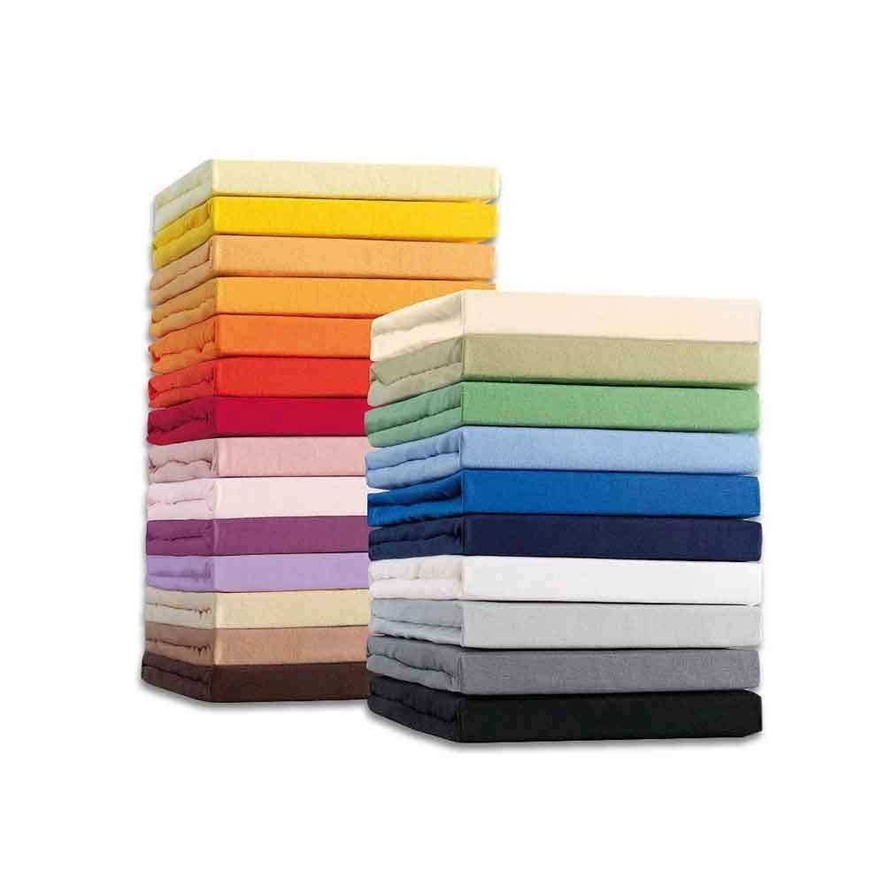 Schlafgut Натяжные простыни schlafgut Soft Plüsch Натяжные простыни Steghöhe bis, Baumwolle, Gummizug: rundum, (1 Stück)