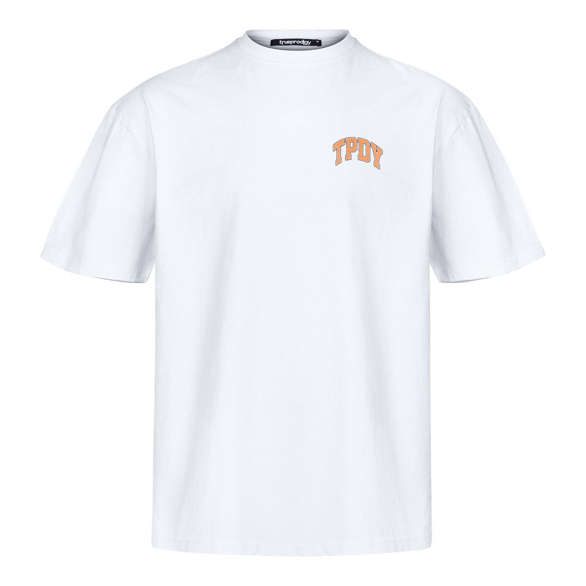 trueprodigy Oversize-Shirt Arin Logoprint Rundhals dicker Stoff günstig online kaufen