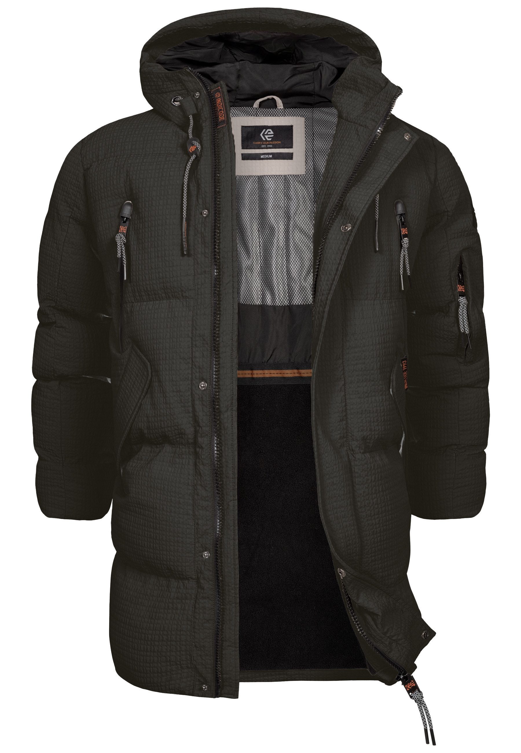 Indicode Winterjacke Herren INLondoy Jacke Winter Herrenjacke Parka mit mar günstig online kaufen