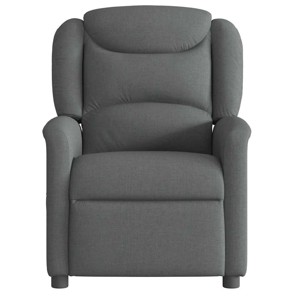 vidaXL Sessel Relaxsessel Dunkelgrau Stoff (1-St) günstig online kaufen