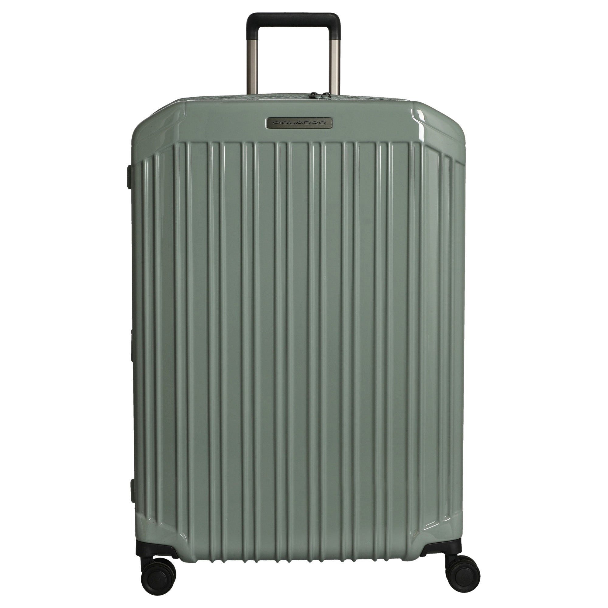 Piquadro Koffer PQ-Light - 4-Rollen-Trolley 75 cm erw. (green), 4 Rollen Rollen