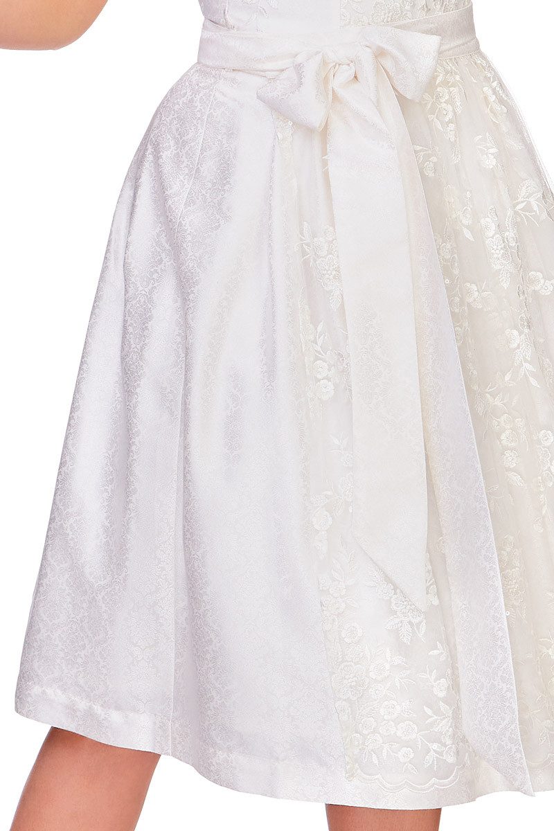 MarJo Dirndl Midi Dirndl 2tlg. - EUDORA - weiß