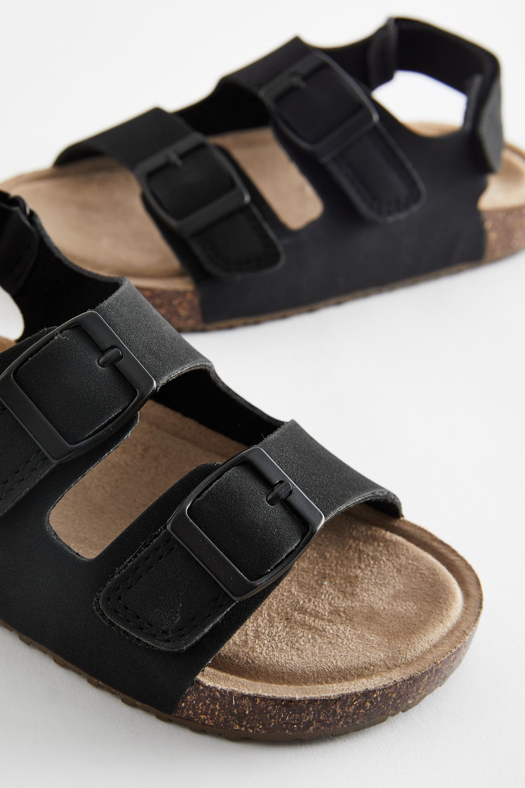 Next Sandalen mit Korksohle und Klettverschlussriemen günstig online kaufen