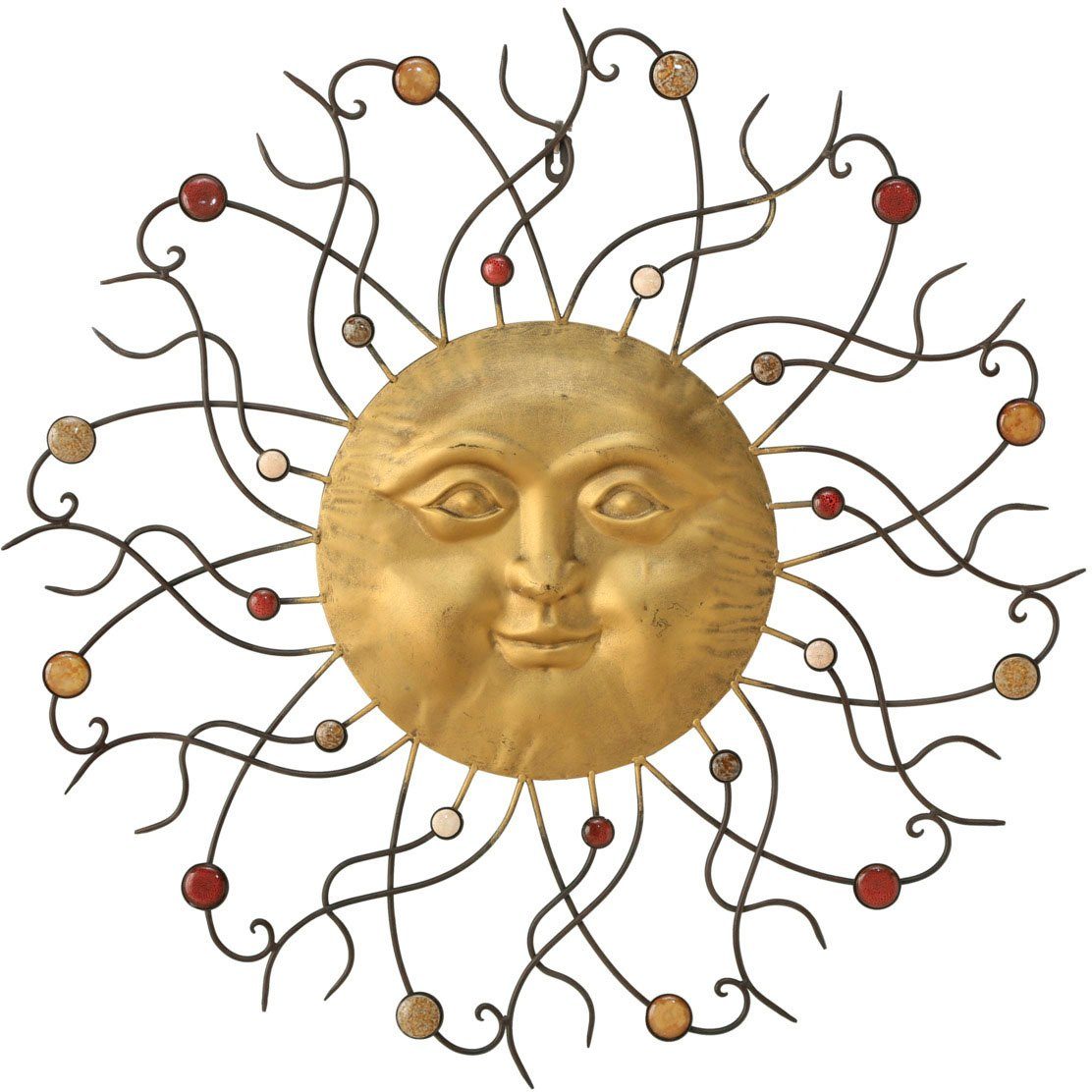 BOLTZE Wanddekoobjekt Sonne (1 St)