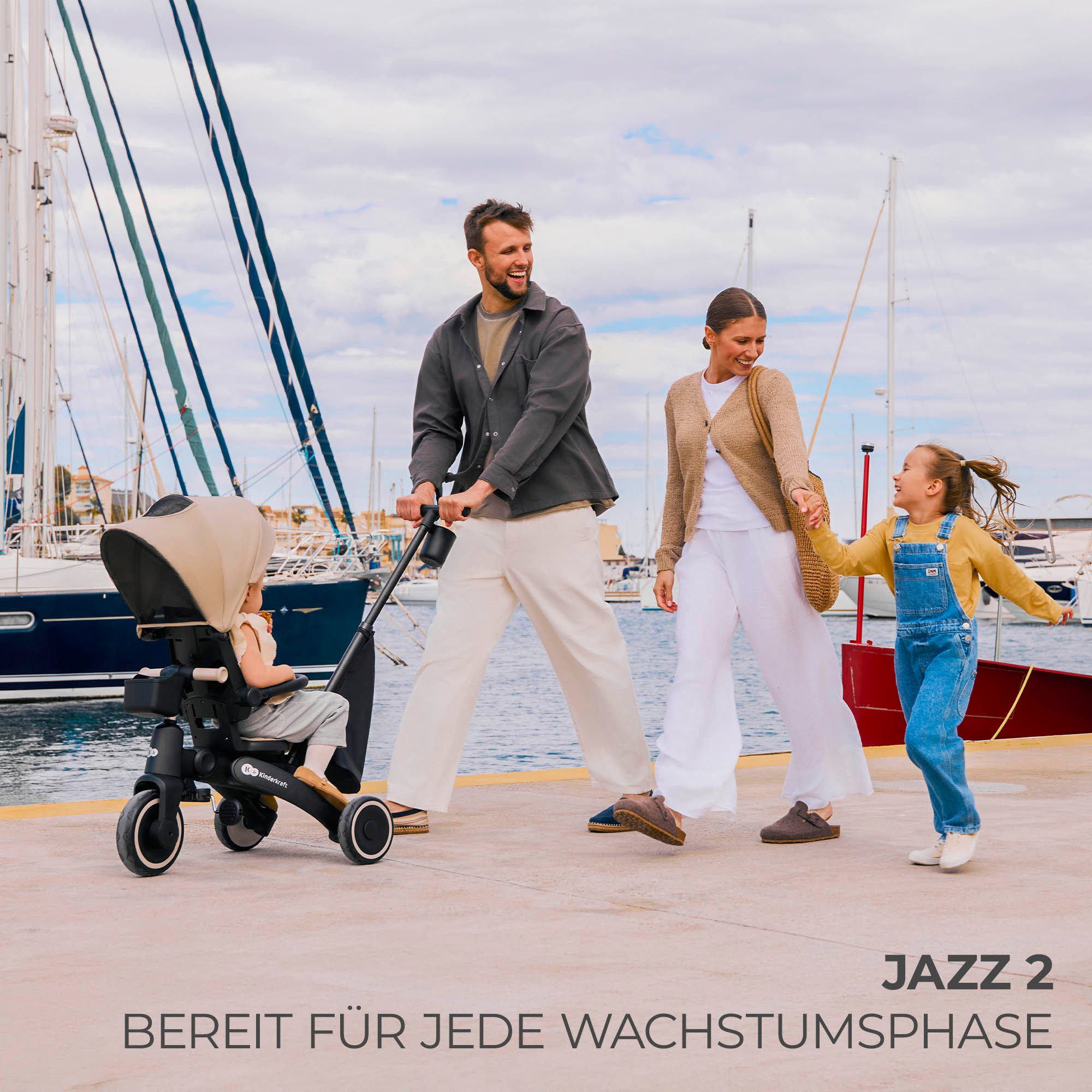 Kinderkraft Dreirad Jazz 2 günstig online kaufen