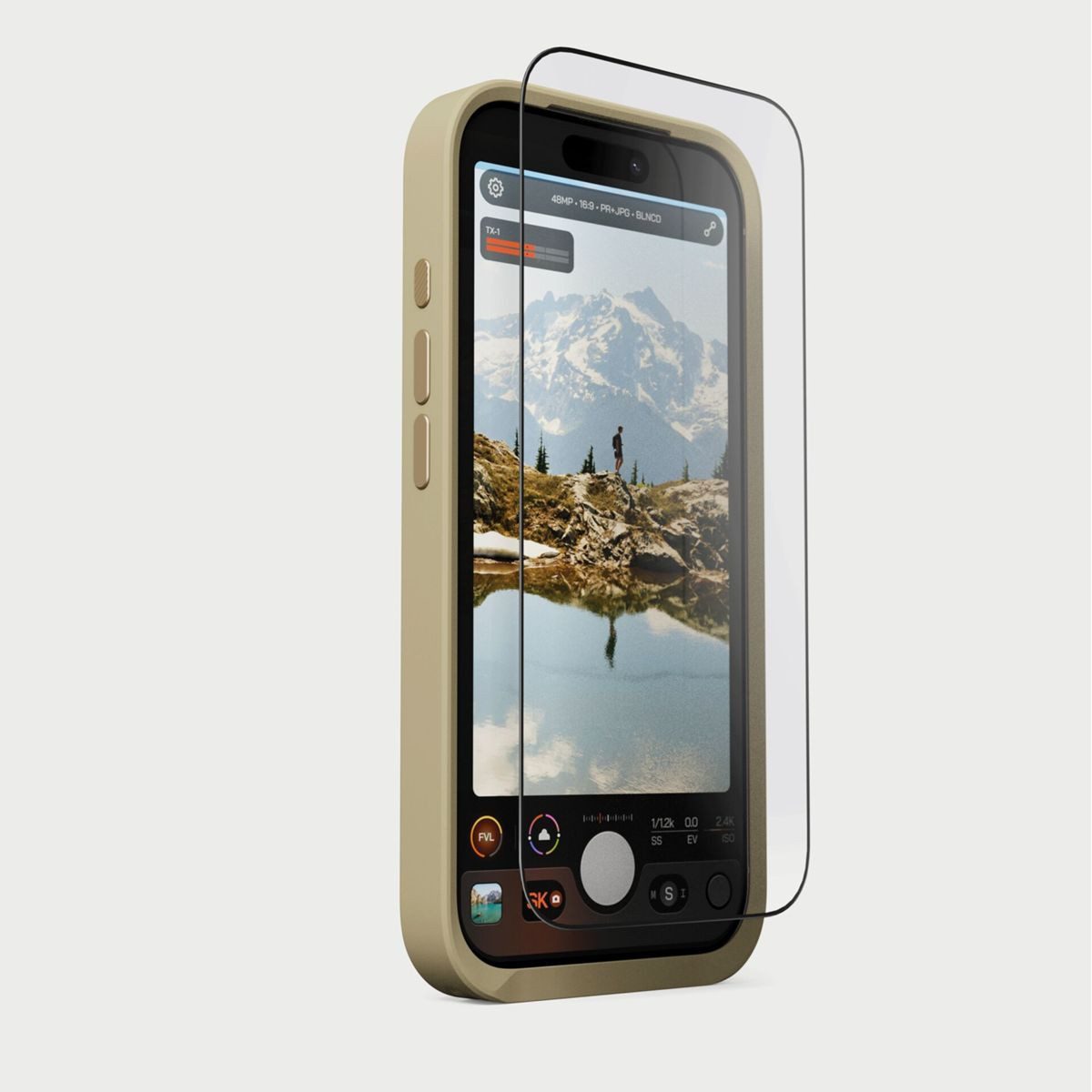MOMENT Smartphone-Hülle Anti-Reflective Glass Screen Protector iP 17 Pro