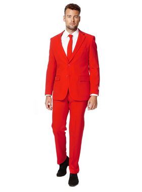 Opposuits Kostüm Red Devil, Ausgefallene Anzüge für coole Männer