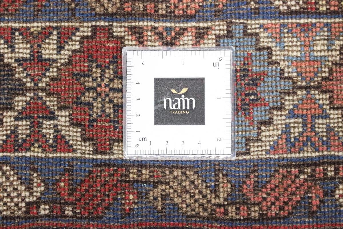 Yalameh rechteckig, Orientteppich mm Handgeknüpfter 12 Orientteppich / Nain Trading, 189x201 Perserteppich, Höhe: