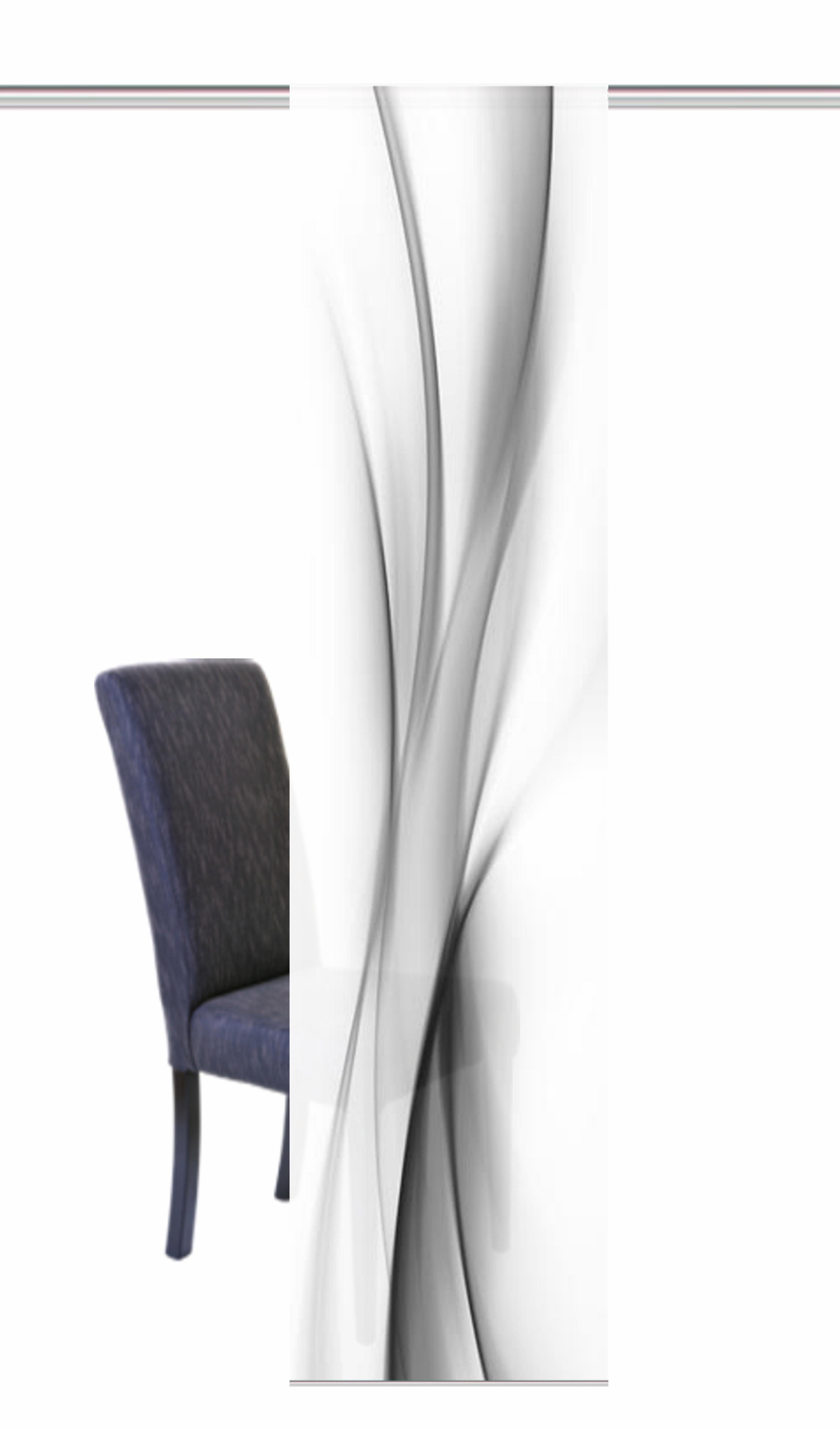 HOME WOHNIDEEN Schiebegardine ROCHELLE (1 St), Klettband, blickdicht, HxB: günstig online kaufen