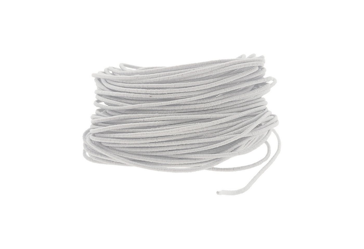 Thumbnail - Global Partner Hutgummi, 10 Meter Nähgarn, (Stück, 1-St., Hutgummi), Hutgummi, Hutgummi 10m, Gummiband, elastisches Band...