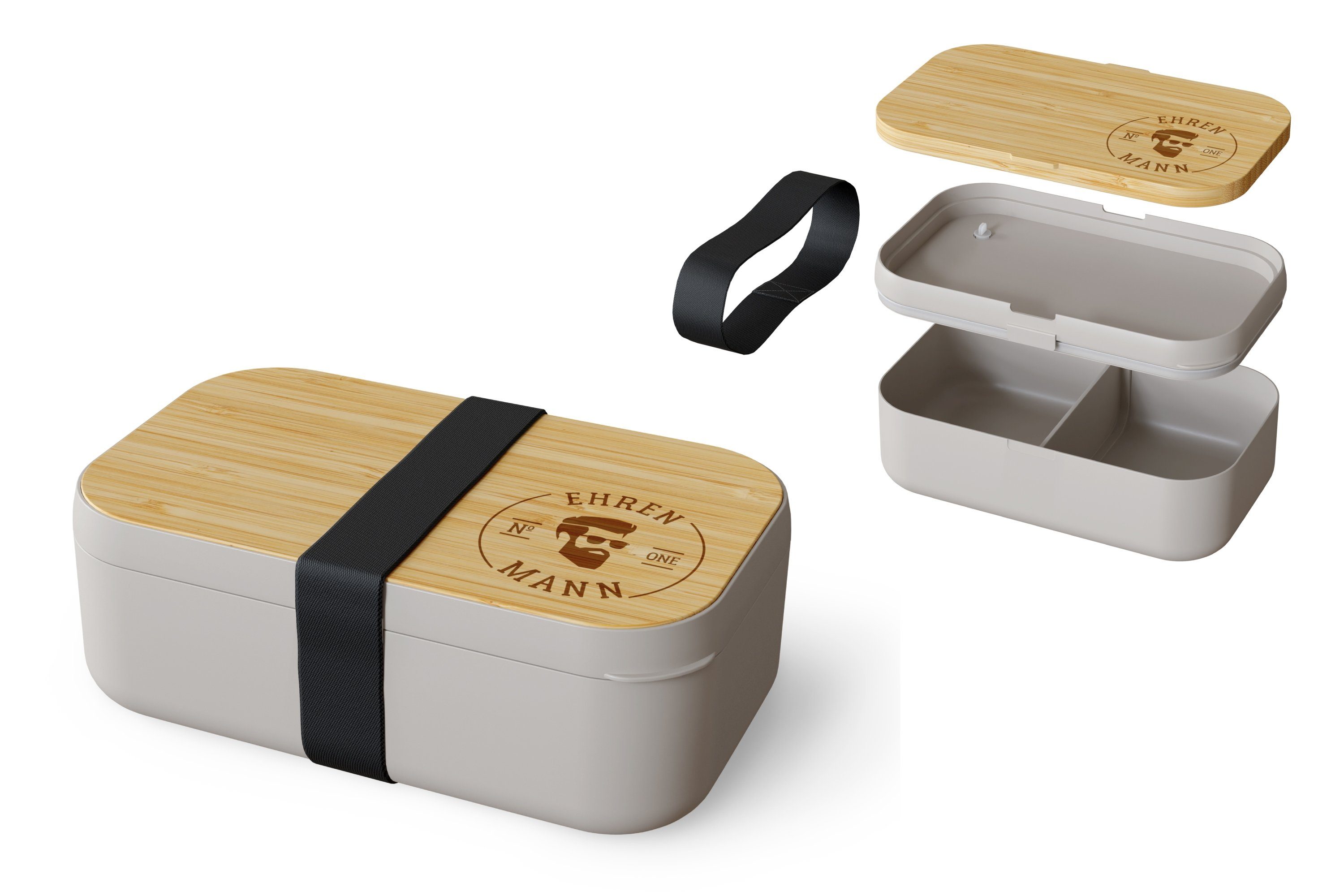 Lunchbox Brotdose Brotbox Vesperdose Lunchbox la vida "Ehrenmann" 381363