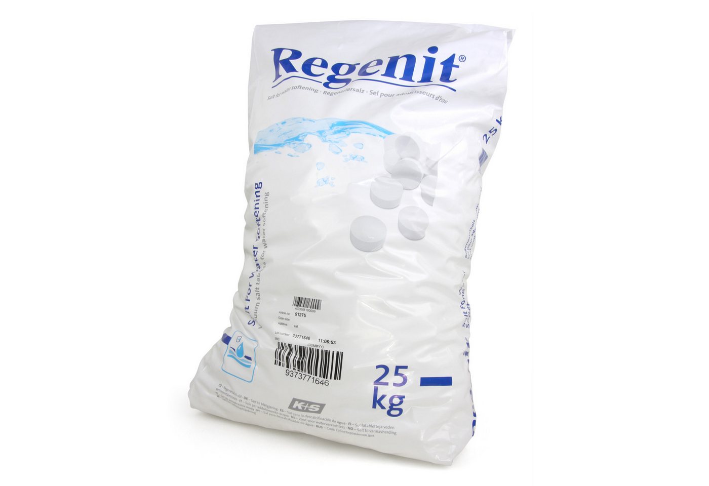 Thumbnail - Regenit® 12 x 25 kg Regenit ® Siedesalztabletten Grundreiniger