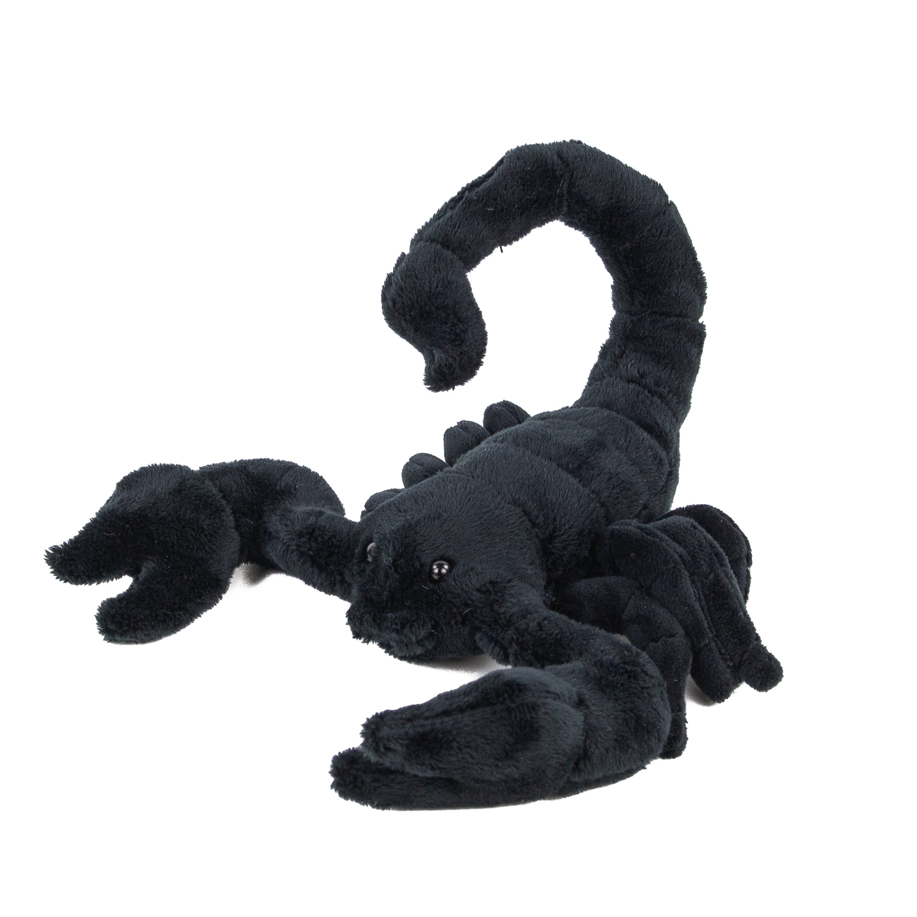 Teddys Rothenburg Kuscheltier Kuscheltier Skorpion schwarz 26 cm Plüschskorpion