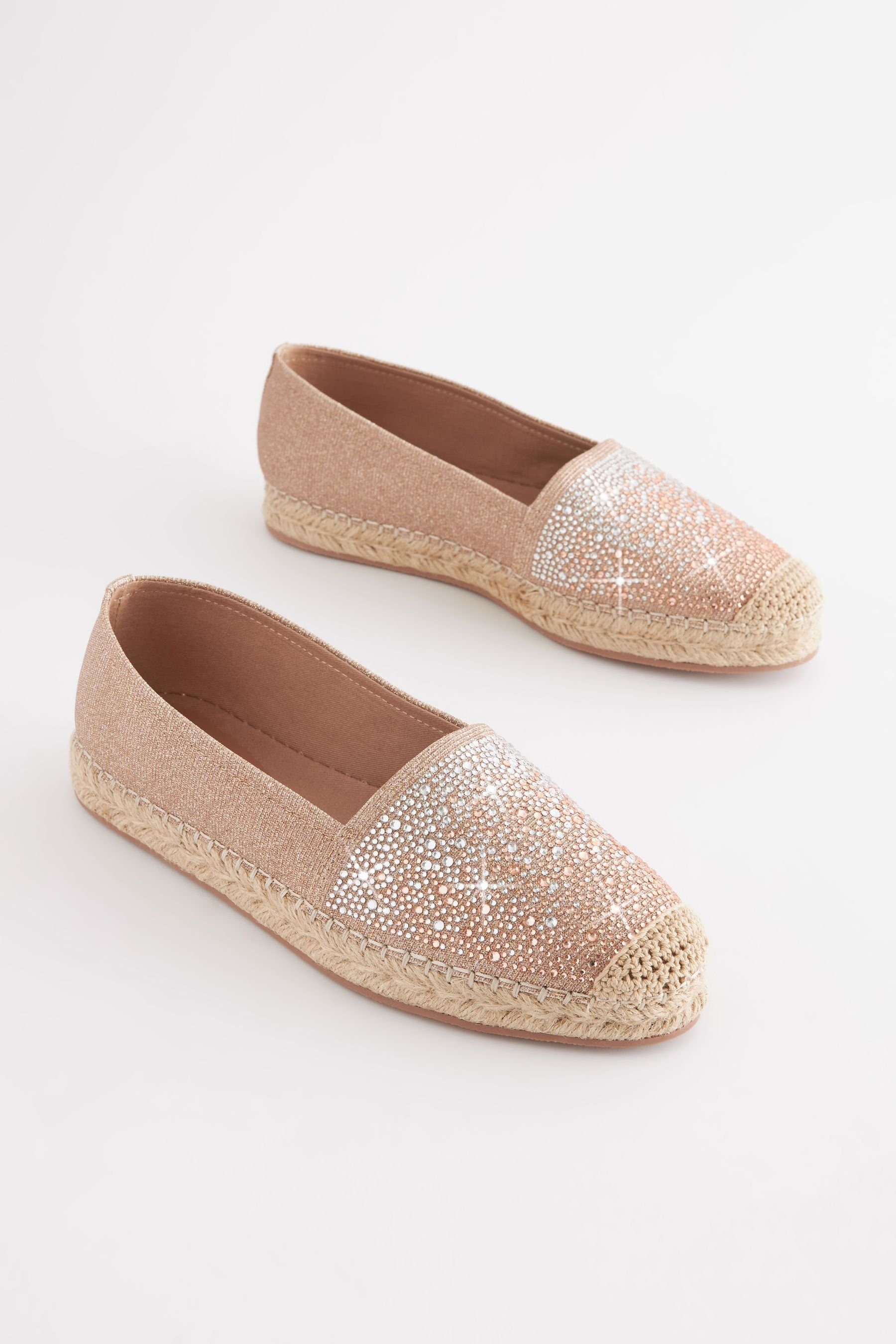 Next Forever Comfort® Flache Espadrilles Nougat Cream (1-tlg) Espadrille