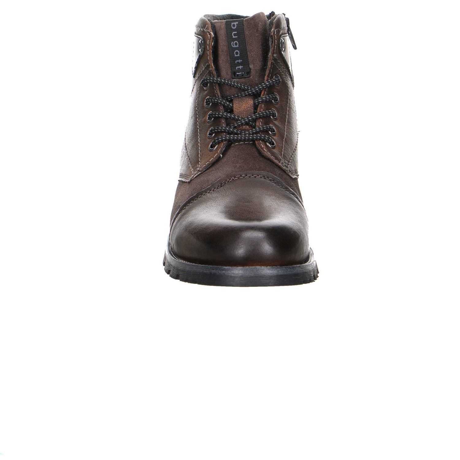 bugatti Bugatti Man 611 Leder Stiefelette Winter grau Winterstiefelette