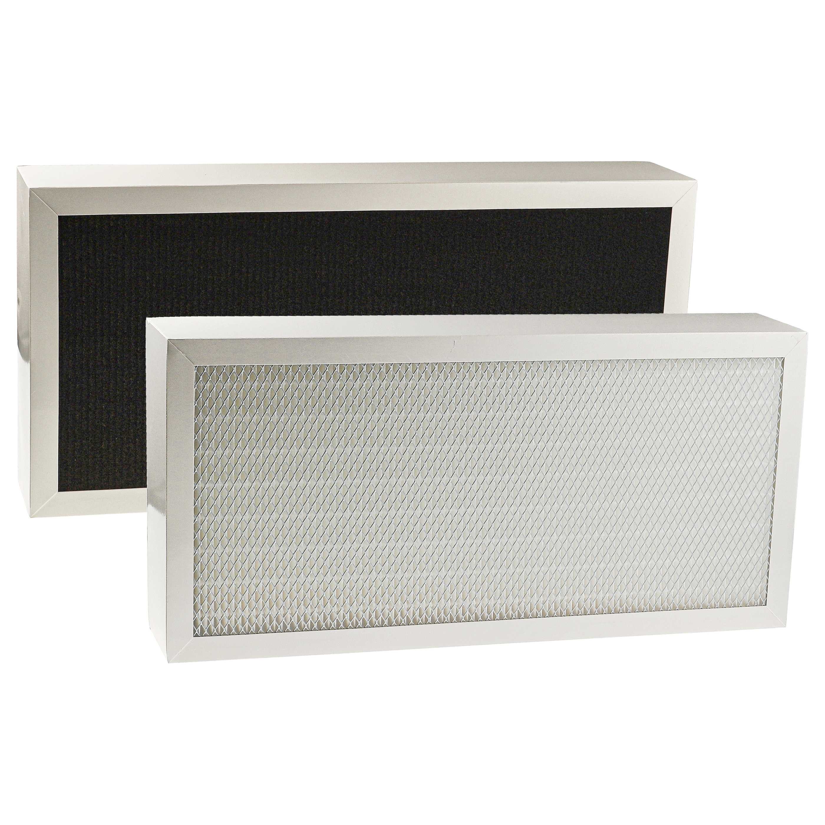 vhbw Filter-Set passend für Blueair Classic 405, 450E, 410, 480i, 455EB, 403, 402, Zubehör für Blueair Classic 405 450E 410 480i 455EB 403 402