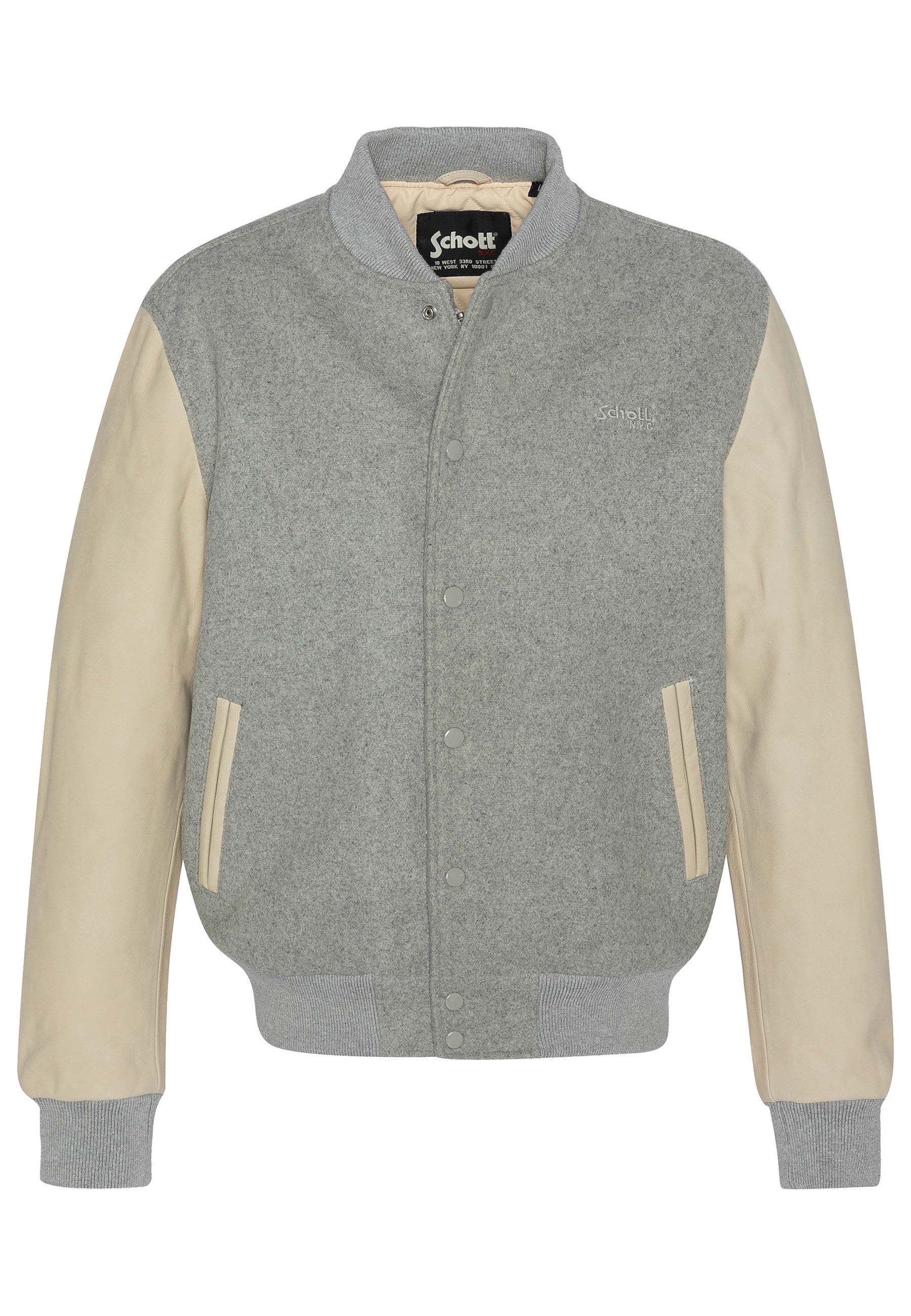 Schott NYC Collegejacke Jacke LCUSA Collegejacke (1-St)