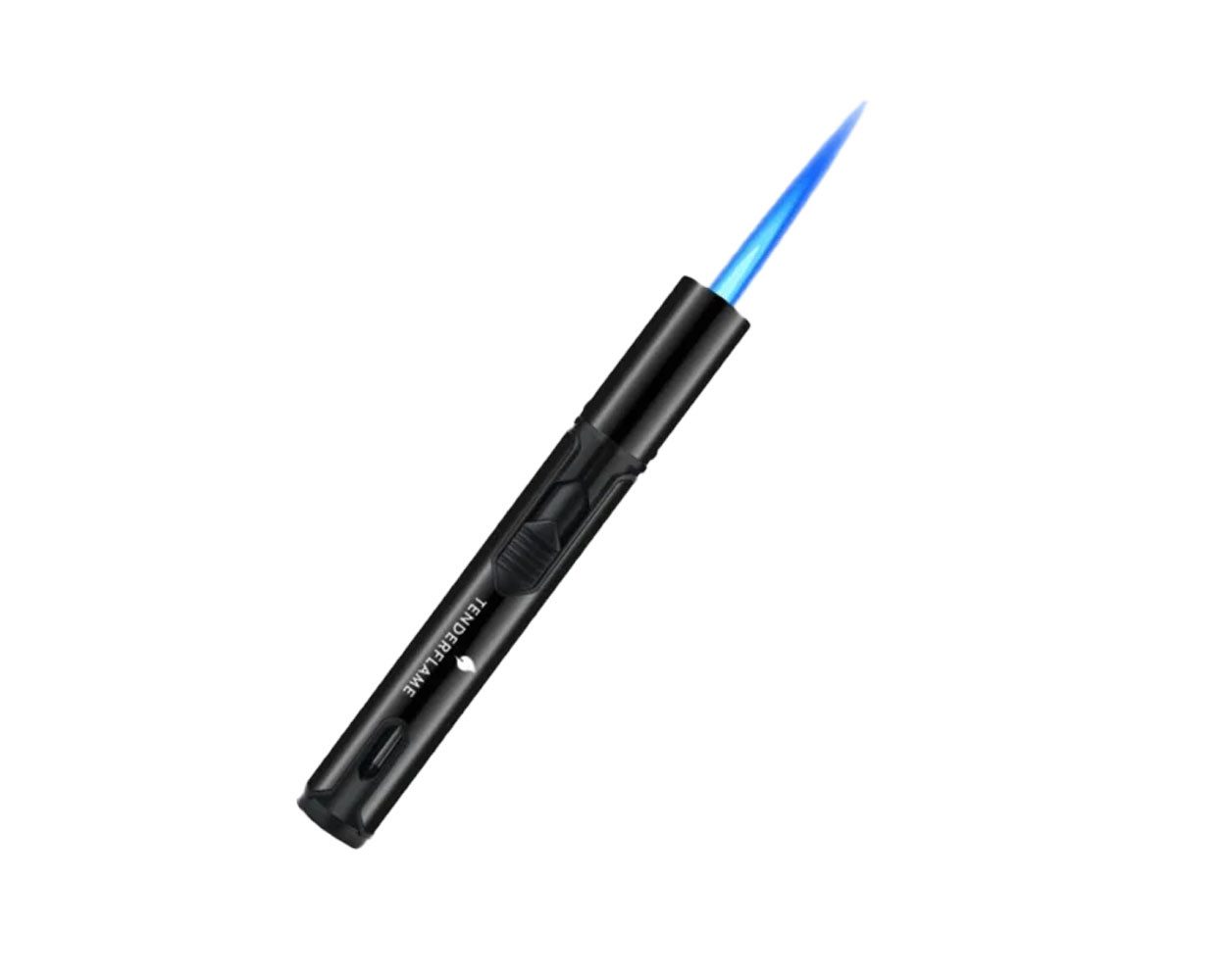 Stabanzünder Pen Torch Lighter Sturmfeuerzeug Black