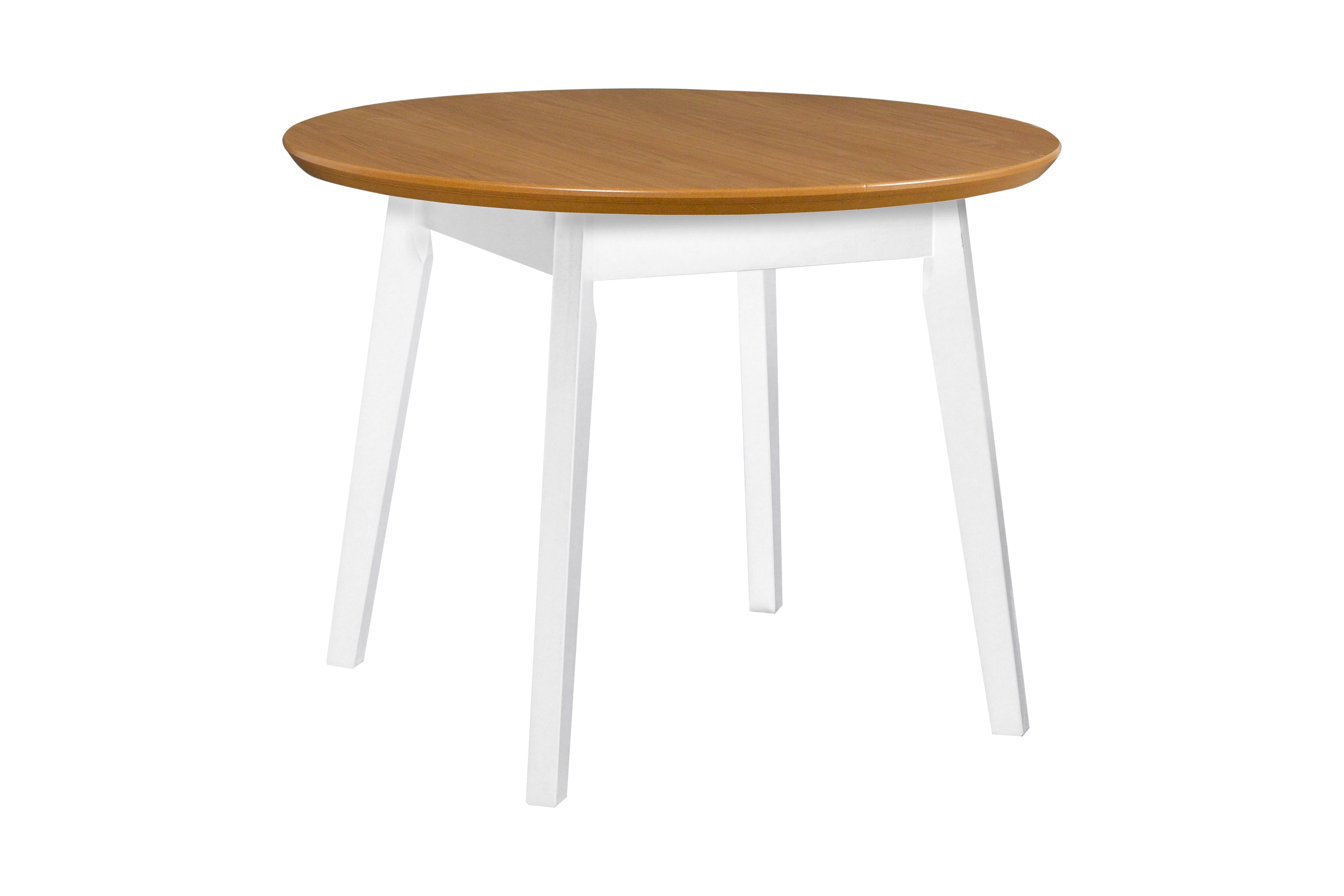 Beautysofa Esstisch Rund,ausklappbar,funktional Tisch OSLO IV, Breite:100-130