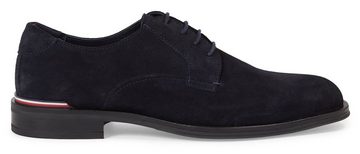 Tommy Hilfiger CORE RWB HILFIGER SUEDE SHOE Schnürschuh mit kleinen Details, Freizeitschuh, Halbschuh, Schnürschuh