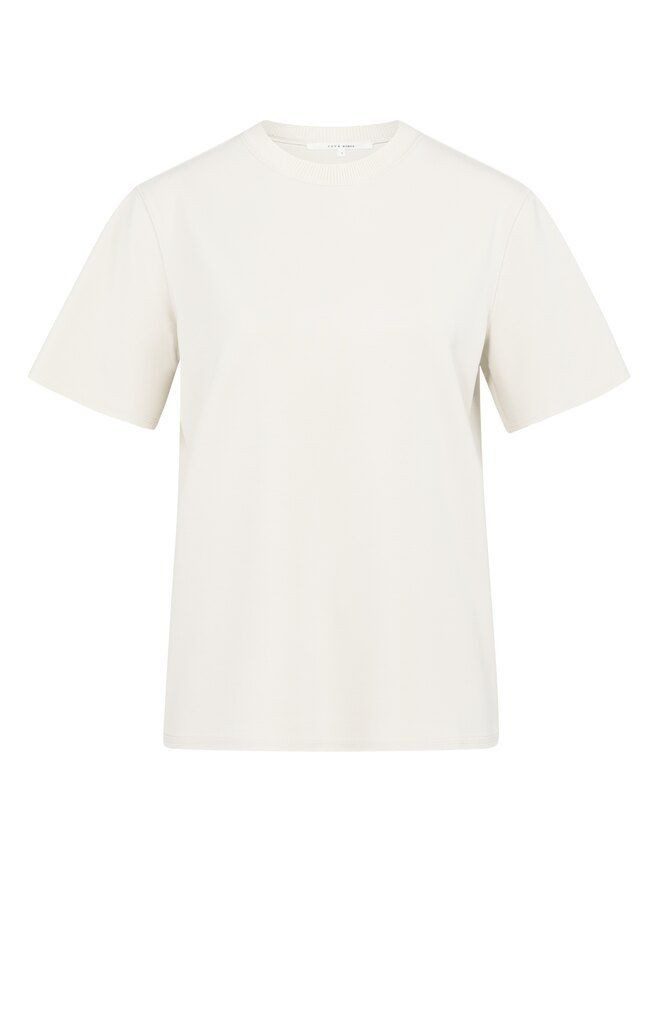YAYA T-Shirt Sweatshirt mit Rippung günstig online kaufen