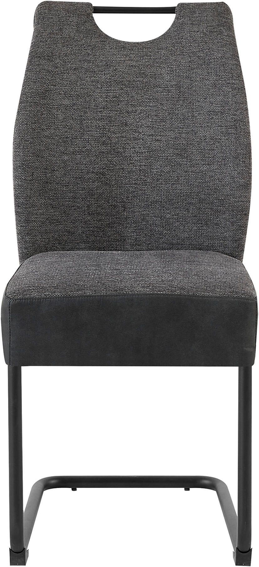 byLIVING Freischwinger Peter-XXL 2er-Set (Set, 2 St), mit gemütlicher Federkernpolsterung und XXL Belastbarkeit bis zu 150kg – Bild 4 von 5