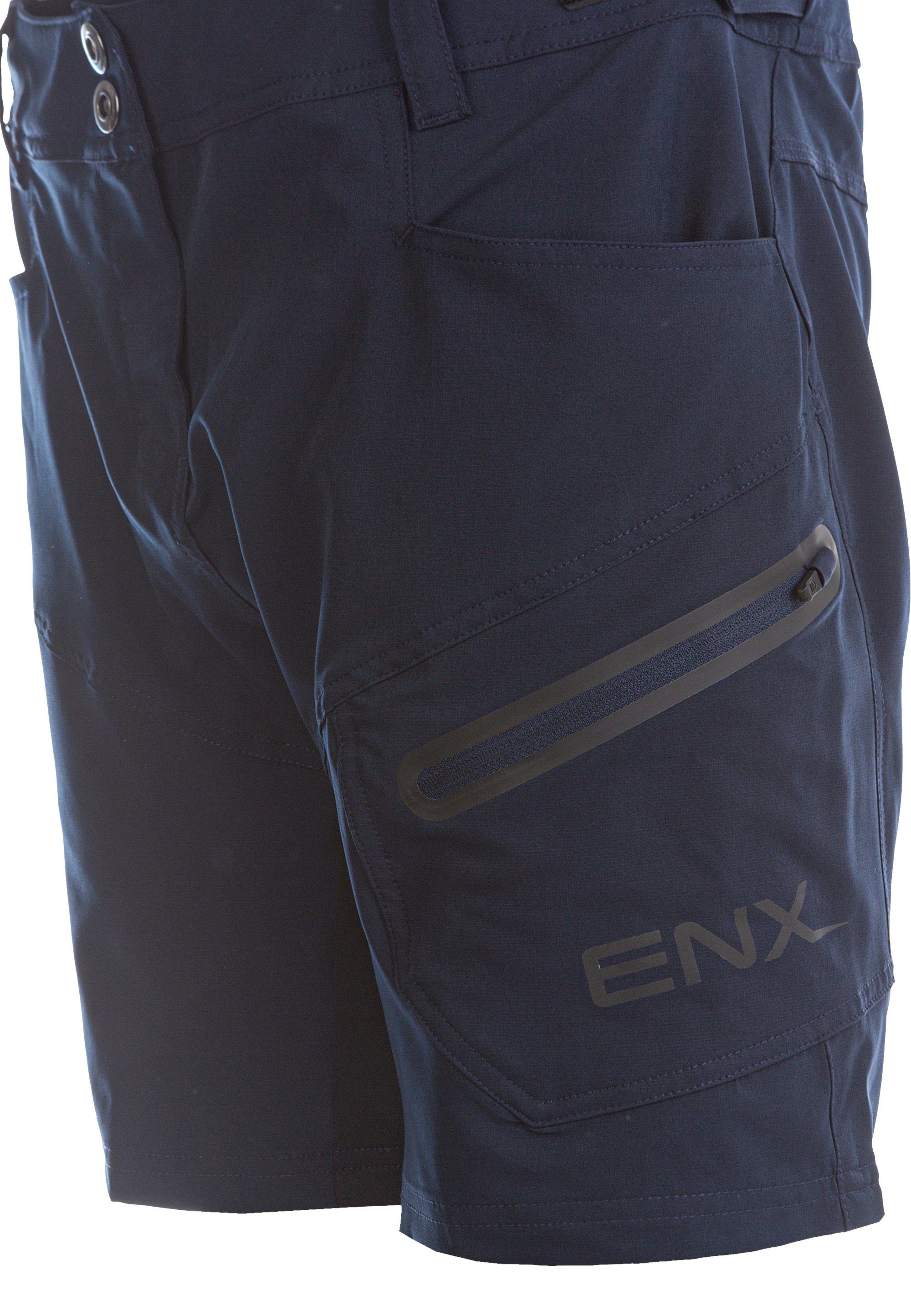 mit Innen-Tights 2 ENDURANCE Shorts W Radhose in Jamilla dunkelblau 1 herausnehmbarer