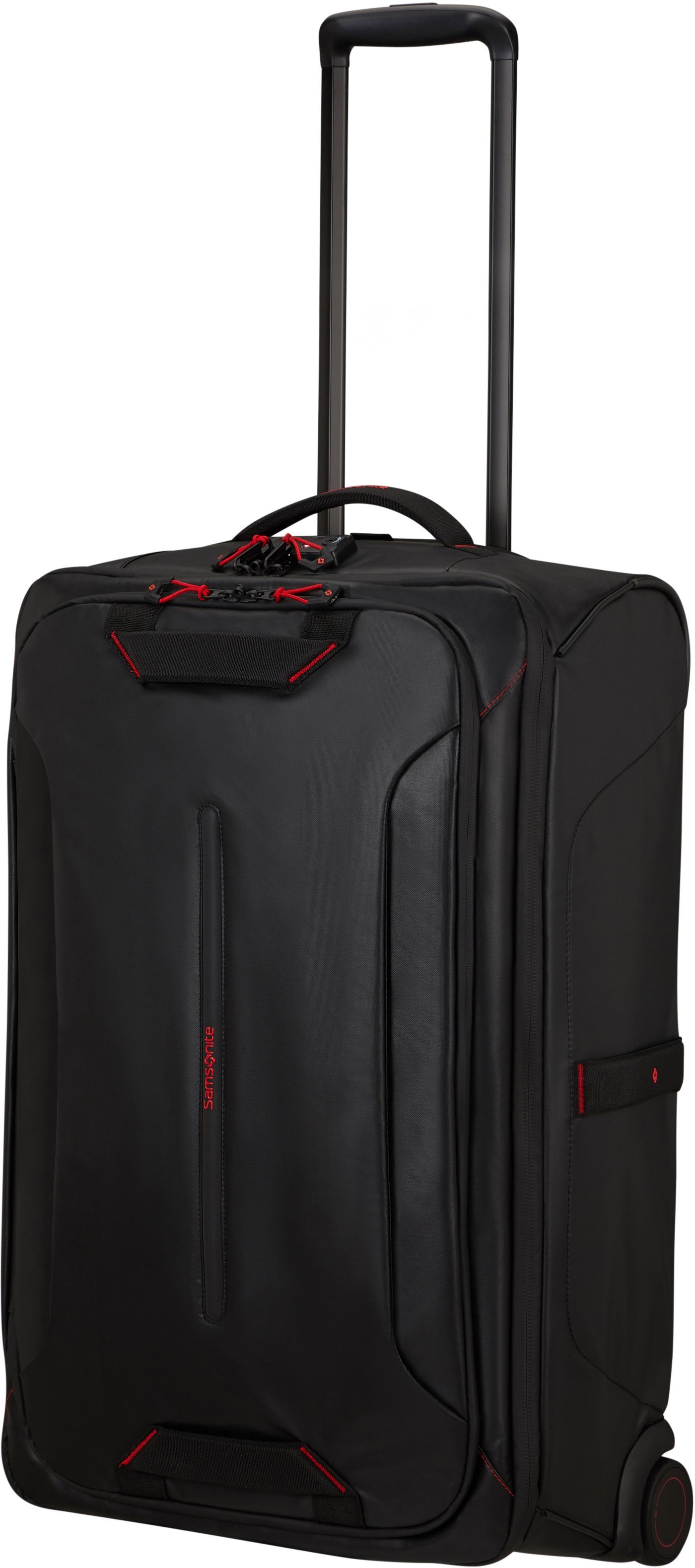Samsonite Weichgepäck-Trolley ECODIVER, 67 cm, 2 Rollen, mit arretierbarem und versenkbarem Druckknopf