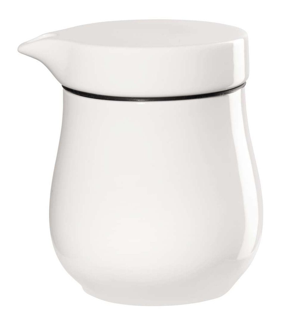 ASA SELECTION Sauciere Sauciere mit Крышки 0,14 l, Fine Bone China, (Saucieren), Geschirr